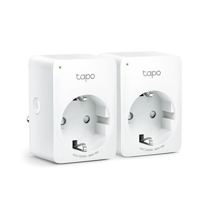 Tomada Inteligente TP-Link Tapo P100 Wi-Fi (2 Pack) image number 0