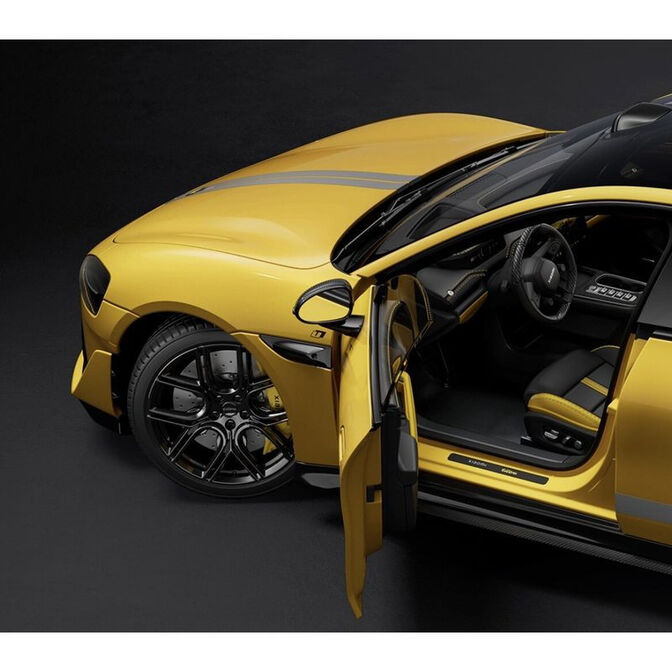 Carro Modelo Xiaomi SU7 Ultra 1/18 Die-cast Amarelo Rel&acirc;mpago image number 3