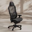 Cadeira Ergon&oacute;mica Fractal Design Refine 2 Hybrid Dark image number null