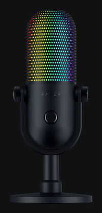 Microfone Razer Seiren V3 Chroma Preto