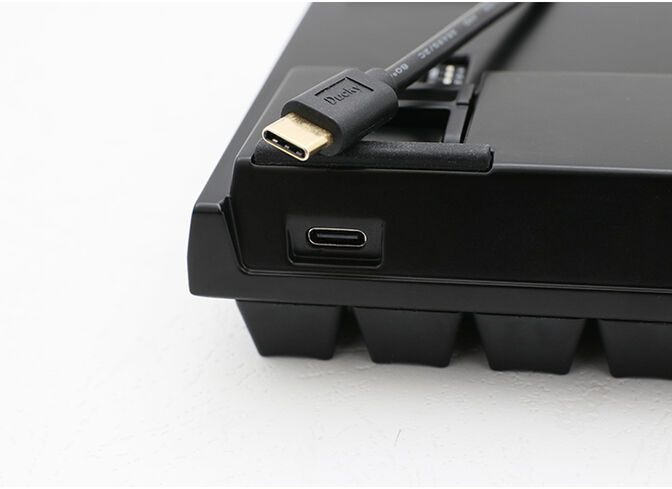 Teclado Mec&aacute;nico Ducky Mecha Pro SF RGB Black MX Blue (ES) image number 3