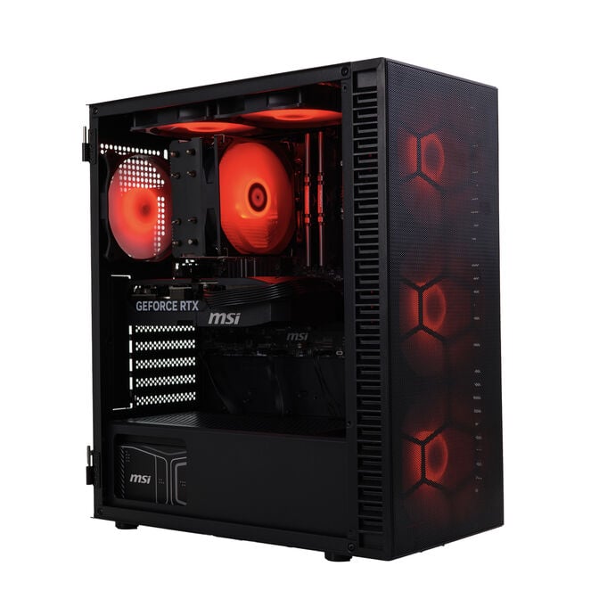 Computador Mach 3.1 Gamer-PC Powered by MSI Ryzen 7 5700X3D 32GB DDR4 1TB RTX 5070 WiFi W11 image number 2
