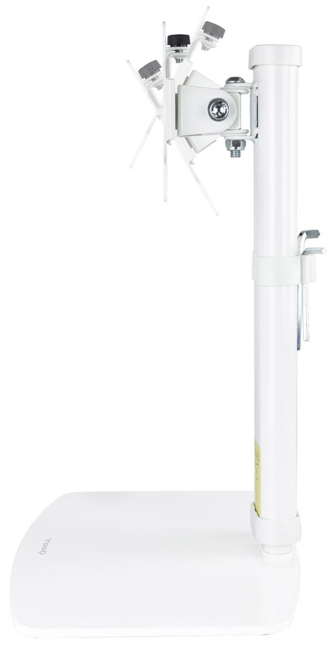 Suporte de Mesa Tabletop Tooq Tilt e Altura Ajust&aacute;vel 17" a 27" Max. 6kg p/Bra&ccedil;o Branco image number 2
