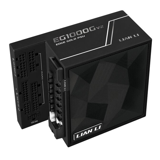 Fonte Modular Lian Li Edge Gold V2 1000W 80+ Gold Preto (C/Hub) image number 0