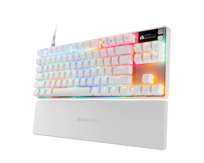 Teclado Steelseries Apex Pro TKL Gen 3 RGB (US) Branco image number 2