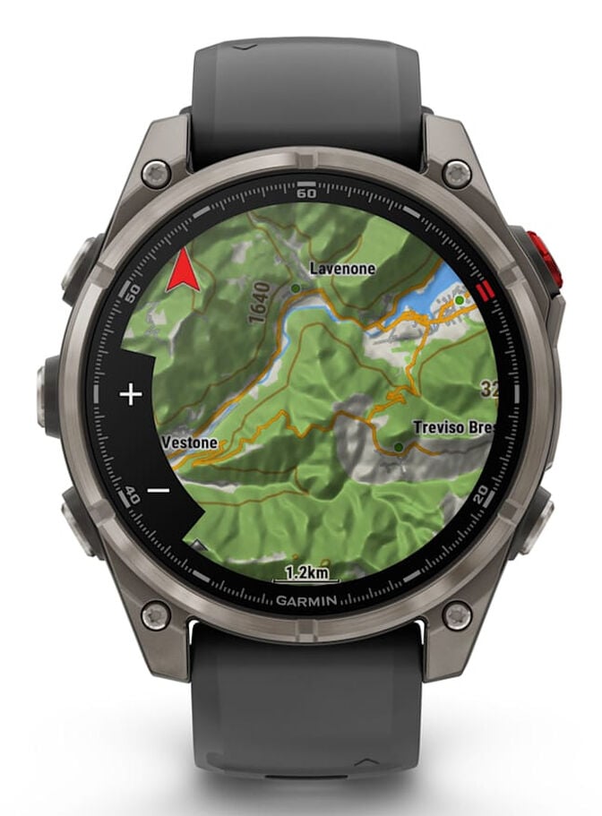 Smartwatch Garmin Fenix 8 Pro AMOLED 47mm Cinzento image number 5