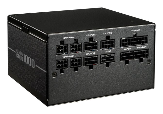 Fonte de Alimenta&ccedil;&atilde;o Cooler Master Elite Gold 1000W V3 80+ Gold ATX 3.1 PCIe Gen 5.1 image number 2