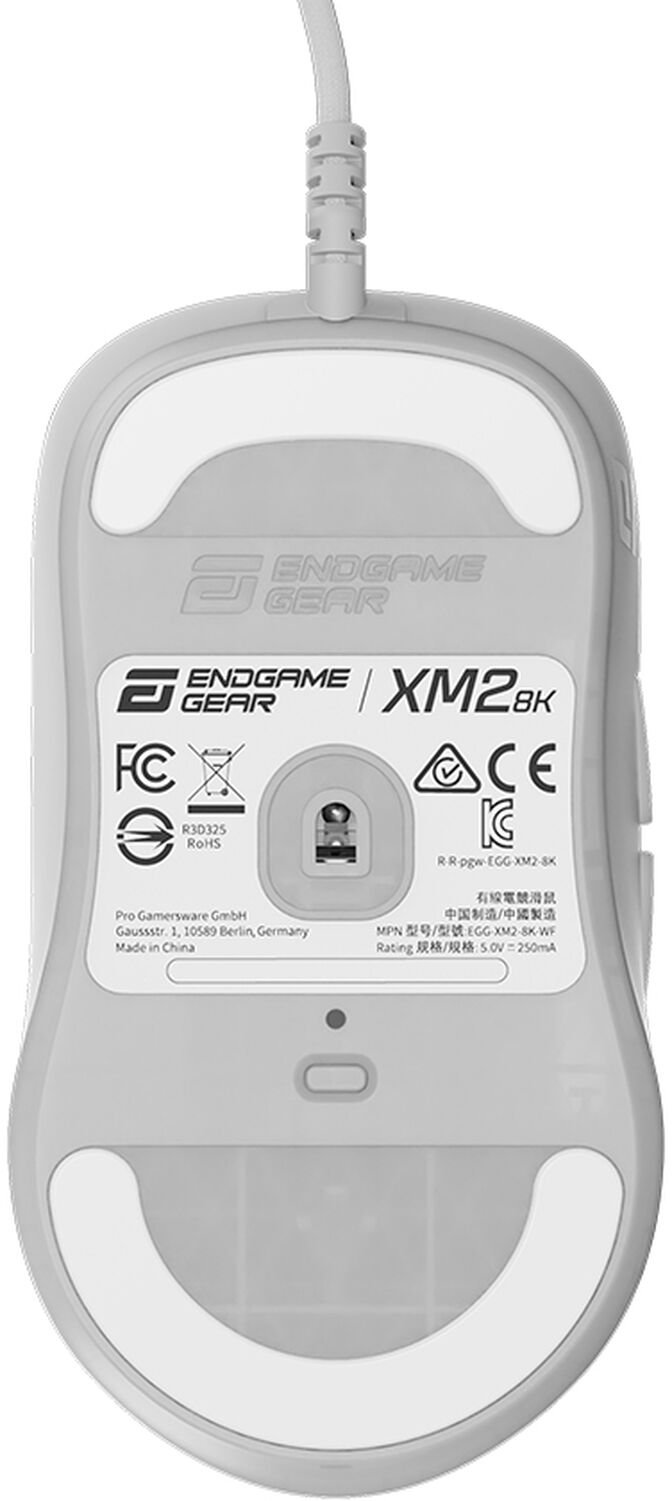 Rato Gaming Endgame Gear XM2 8k Gaming Mouse - White Frost image number 6