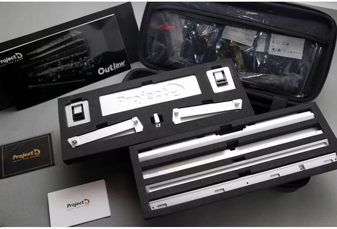 Kit Teclado DIY Ducky Outlaw 65 Silver (PT) image number 11