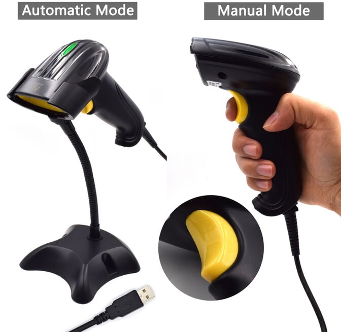 Leitor C&oacute;digo Barras Ewent EW3400 USB Laser 1D c/ base image number 4