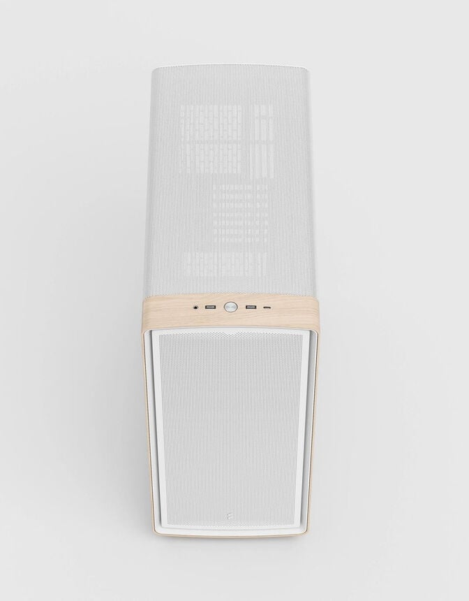 Caixa E-ATX Fractal Design Summit Chalk White Solid image number 7
