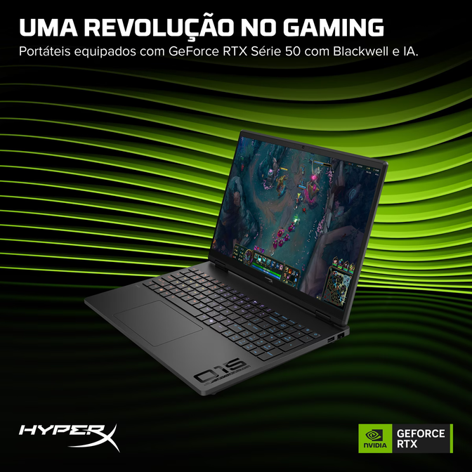 Port&aacute;til HyperX OMEN 15-gb0013npx 15.3" R5 240 16GB DDR5 512GB RTX 5050 2K 165Hz image number 2