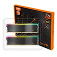 V-Color Kit 32GB (2 x 16GB) DDR5 6000MHz Manta Xsky RGB EXPO Preto CL30 (APENAS COMPAT&Iacute;VEL COM RYZEN) image number null