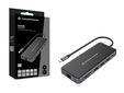 HUB USB Conceptronic 12-in-1 USB-C 3.2 > 3x USB-A 3.0 + 2x HDMI + VGA + USB 2.0 + Gigabit + USB-C (PD100W) + Leitor de Cart&otilde;es + &Aacute;udio image number null