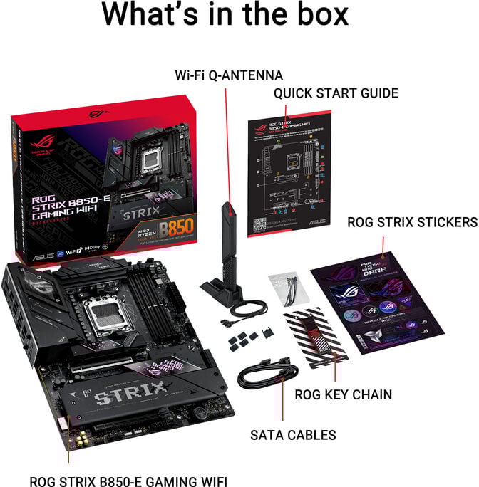 Motherboard Asus ROG Strix B850-E Gaming WiFi image number 2