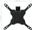 Suporte de Parede Tooq Tilt e Girat&oacute;rio 2 Pivots 13" a 42" 190mm Max. 20kg Preto image number null