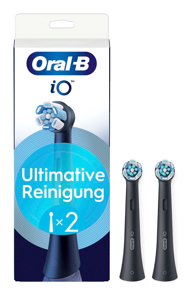 Recargas para Escova de Dentes El&eacute;trica Oral-B iO Ultimative Reinigung Pack 2 Unidades Preto image number 0