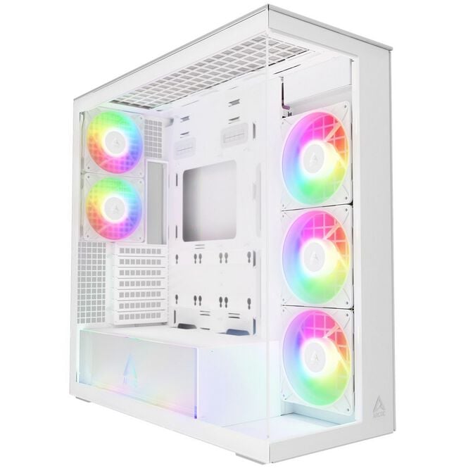 Caixa E-ATX Arctic Xtender ARGB Vidro Temperado Branco image number 0