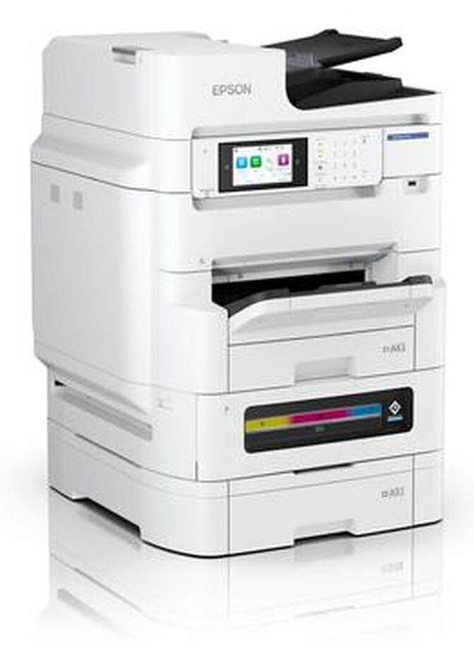 Impressora Impressora Multifun&ccedil;&otilde;es a Laser a Jato de Tinta Epson WorkForce Pro EM-C8101RDWF Wi-Fi image number 2