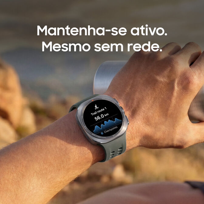 Smartwatch Samsung Galaxy Watch Ultra 2 47mm LTE Prateado image number 13