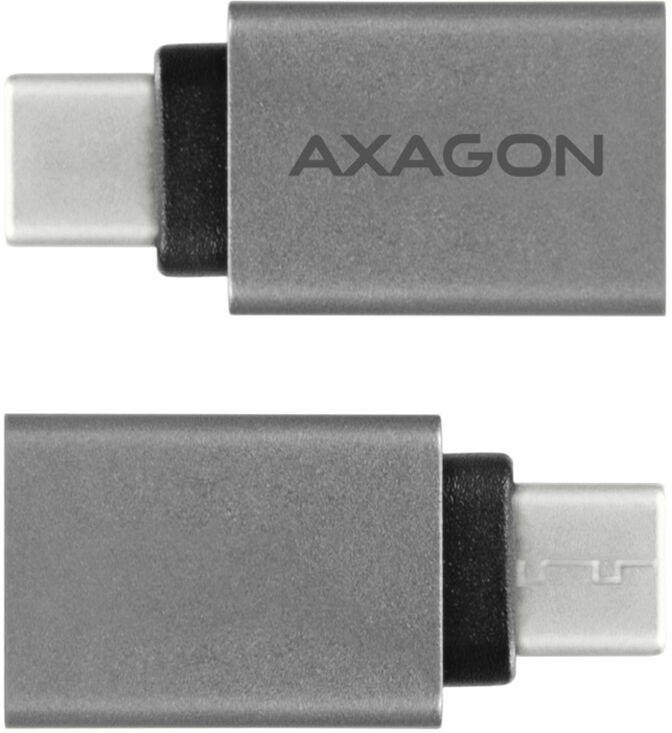 Adaptador AXAGON RUCM-AFA USB 3.0 Type-C Male > Type-A Female, Aluminio image number 4