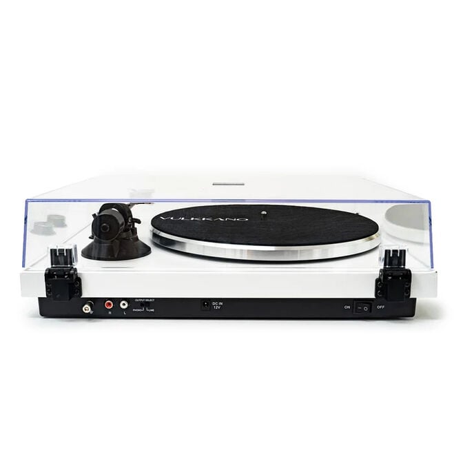 Gira-discos Vulkkano TD10 Bluetooth USB Branco image number 4