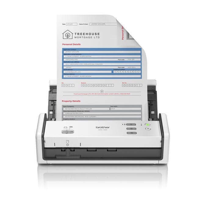 Scanner Port&aacute;til Brother ADS-1300 30PPM image number 0