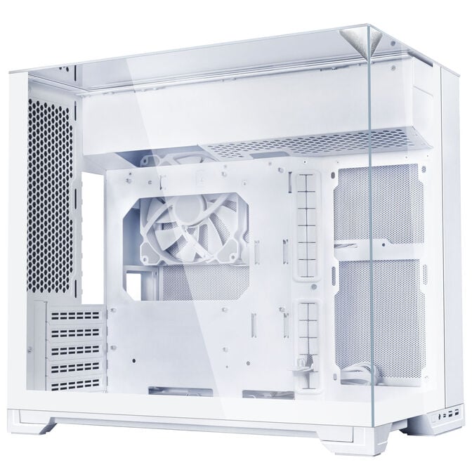 Caixa Micro-ATX Lian Li O11 Vision-M Branco image number 0