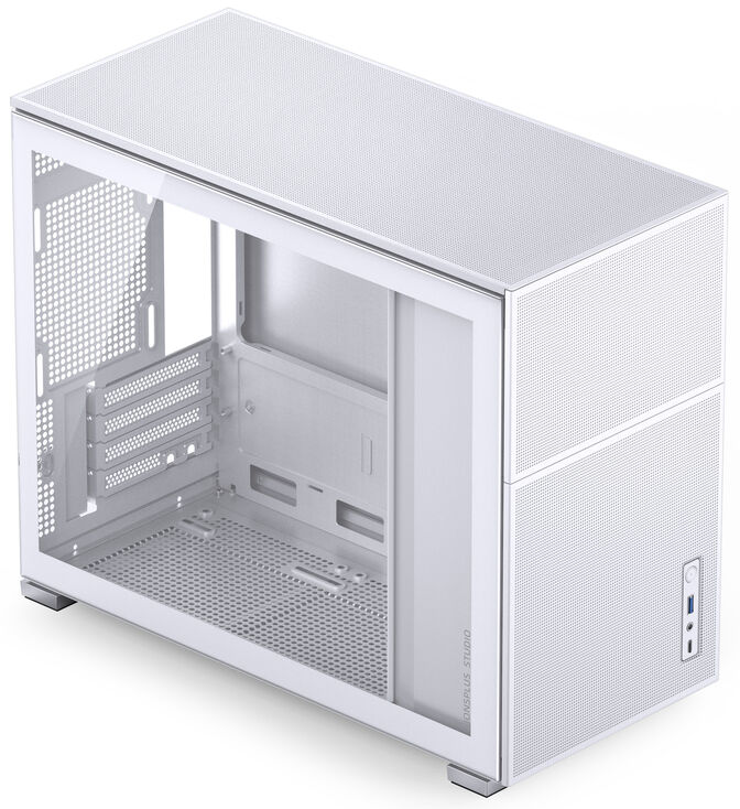 Caixa Micro-ATX Jonsbo D31 MESH Vidro Temperado Branco image number 1