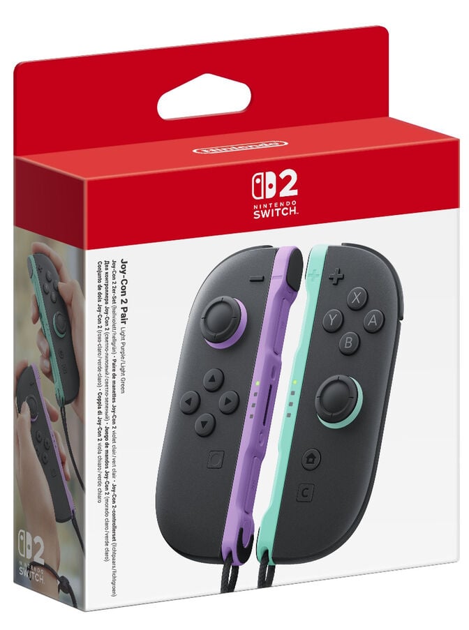 Comando Nintendo Joy-Con 2 (Esq-Dir) Verde /Roxo BTR image number 4