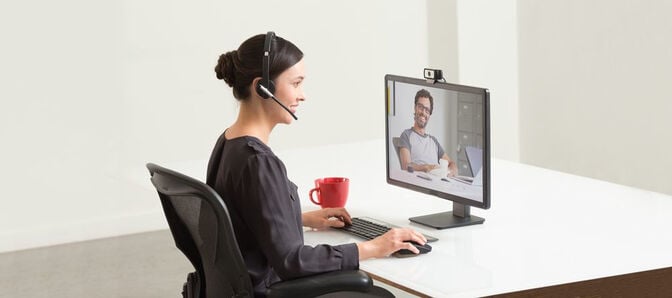 Webcam Logitech C930e Full HD 1080p Preto image number 6