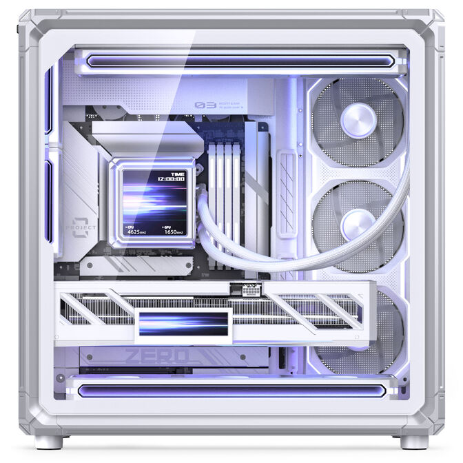 Caixa ATX Jonsbo X400 Vidro Temperado Curvo Branco image number 10