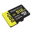 Cart&atilde;o Team Group PRO+ MicroSDXC UHS-I U3 A2 V30 512GB image number null