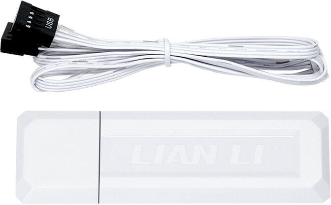 Ventoinha Lian Li UNI FAN TL120 RGB Wireless Reverse PWM Branco 120mm (Pack 3) image number 6