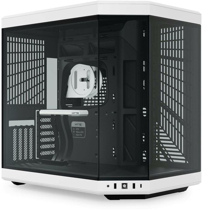 Caixa ATX Hyte Y70 Vidro Temperado Preto/Branco image number 0