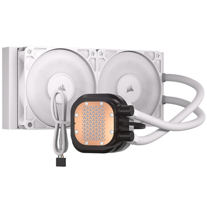 Water Cooler CPU Corsair NAUTILUS RS LCD 240mm Branco image number 2