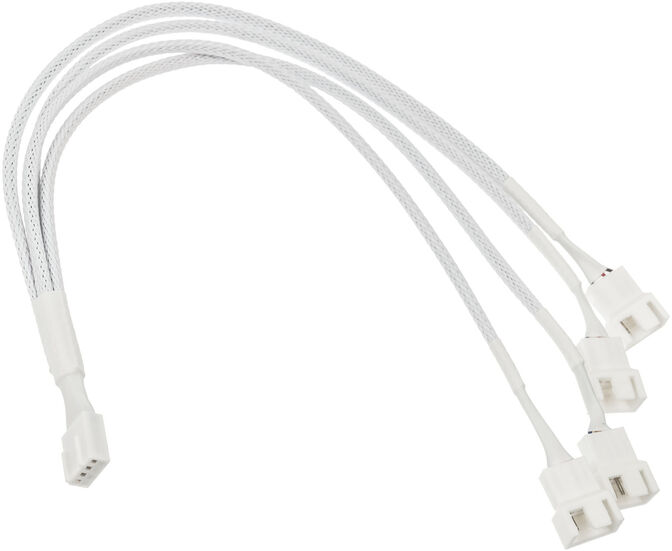 Cabo Splitter Kolink 1-4 PWM Sleeved Branco image number 1