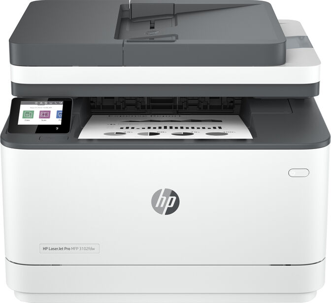 Impressora Multifun&ccedil;&otilde;es a Laser HP LaserJet Pro MFP 3102fdw WiFi image number 0