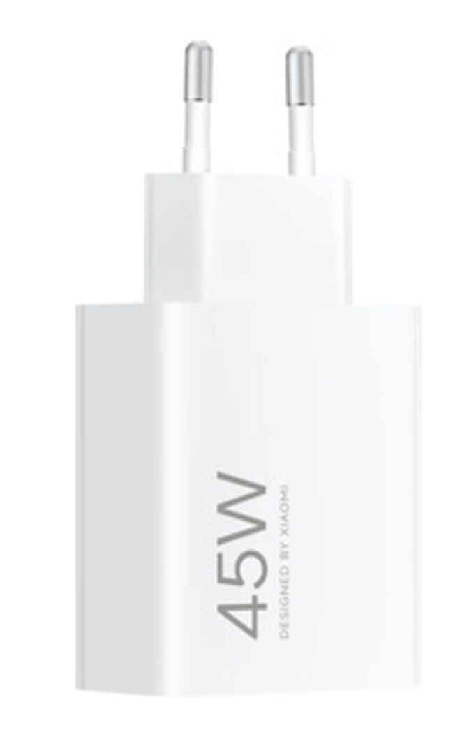 Carregador Xiaomi 45W Turbo Charging Power Adapter (Type-A) Branco image number 1