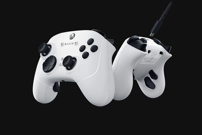 Gamepad Razer Wolverine V3 Tournament Edition Xbox Series X|S/PC Branco image number 7