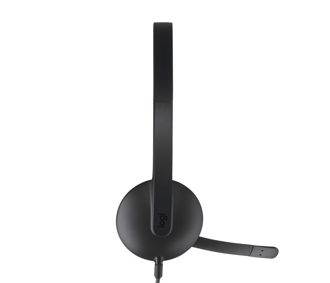 Headset Logitech H340 USB Preto image number 3