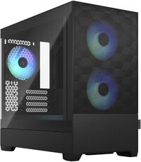 Caixa Micro-ATX Fractal Design Pop Mini Air RGB Black TG Clear Tint