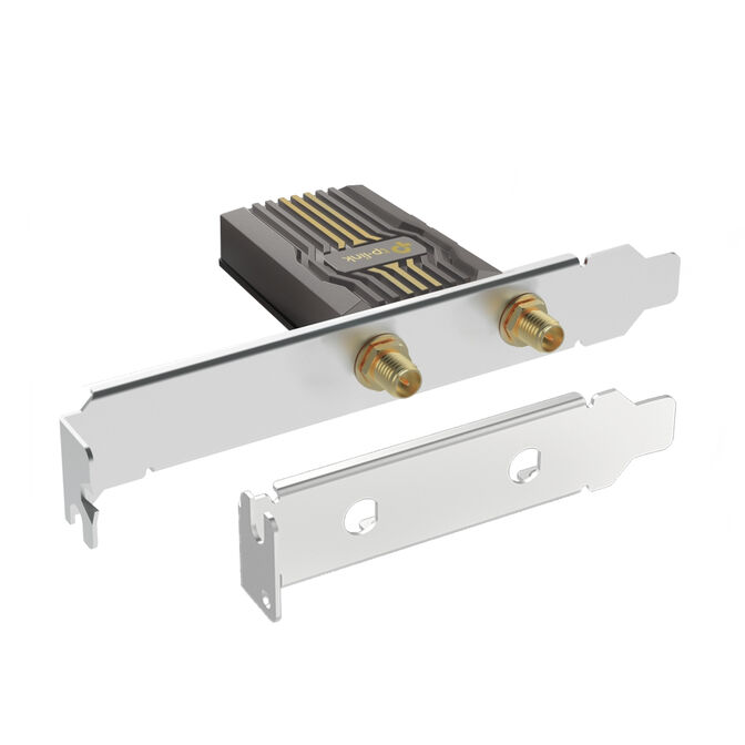 Placa de Rede PCIe TP-Link Archer TBE400E Tri-Band Wi-Fi 7 BE6500 + Bluetooth 5.4 image number 2
