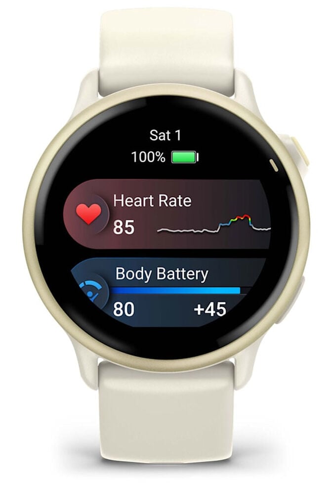 Smartwatch Garmin V&iacute;voactive 6 42mm Branco image number 7