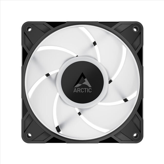 Ventoinha Arctic P12 PRO PWM PST Low Noise ARGB 120mm (Pack 3) - Preto image number 5
