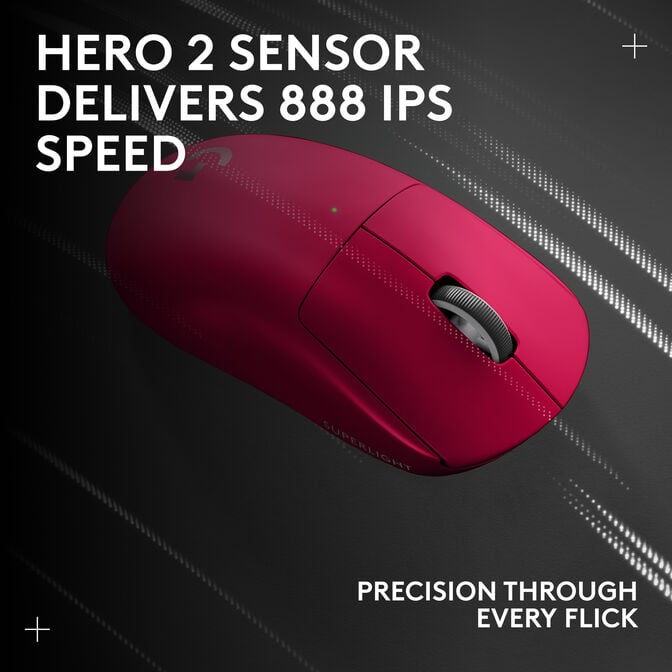 Rato Logitech G PRO X Superlight 2 44000DPI Lightspeed Wireless Rosa image number 11