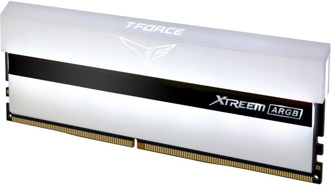 Team Group Kit 16GB (2 x 8GB) DDR4 3200MHz Xtreem ARGB White Mirror CL16 image number 4
