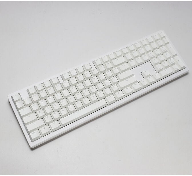 Teclado Mec&acirc;nico Ducky Zero 6108 100% Pure White RGB Wireless MX2A-Brown (PT) image number 6