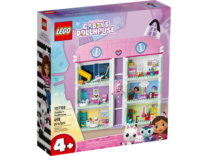 LEGO Gabbys Dollhouse: Casa M&aacute;gica da Gabby, 498 Pe&ccedil;as (10788) image number 0