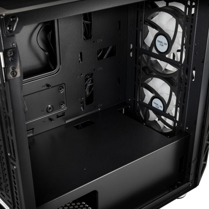 Caixa Micro-ATX Kolink Citadel Glass SE ARGB Vidro Temperado Preto image number 7